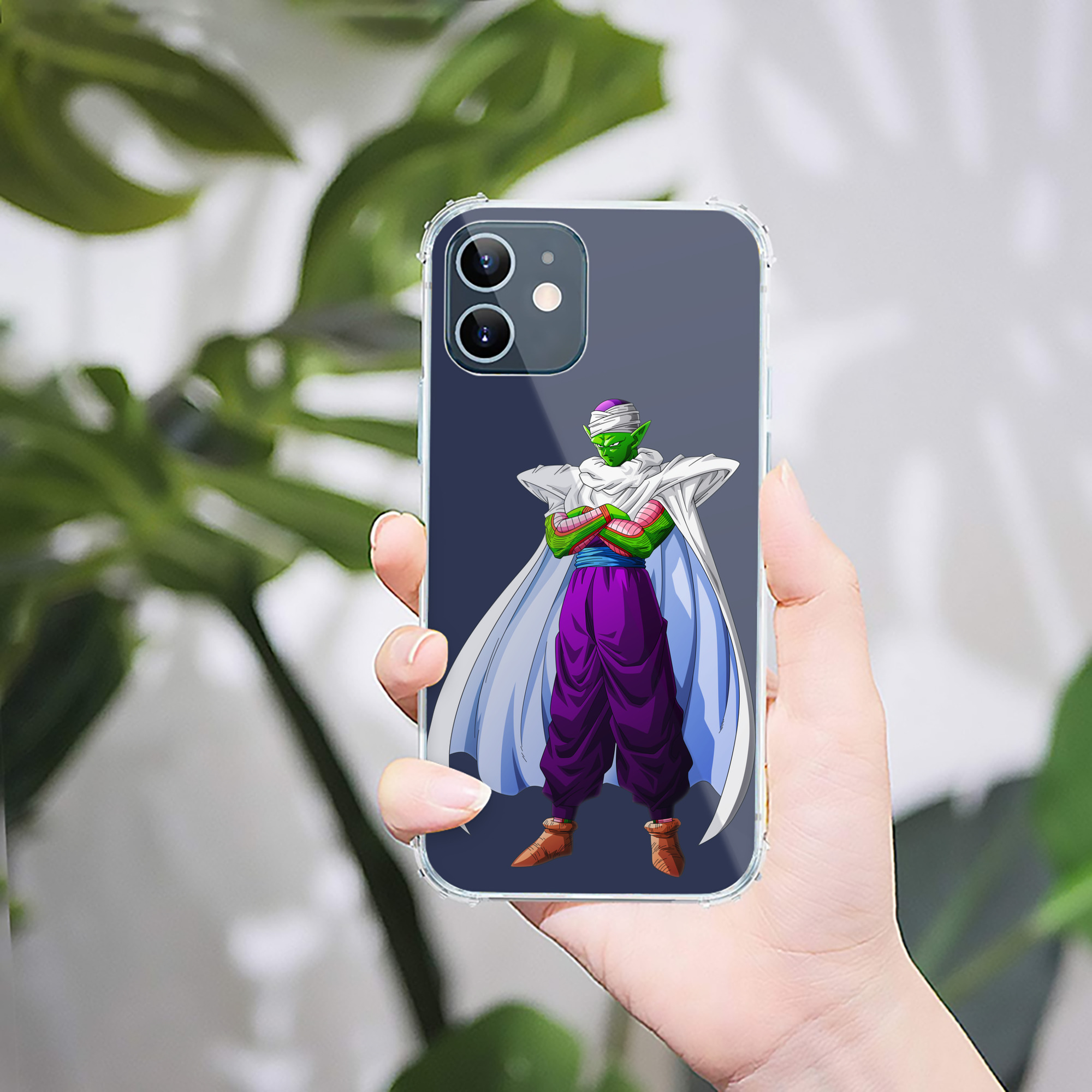 （画像用） ドラゴンボール ピッコロ DRAGON BALL Piccolo 【iPhone 12シリーズ対応】透明スマホケース（クリアソフトケース）